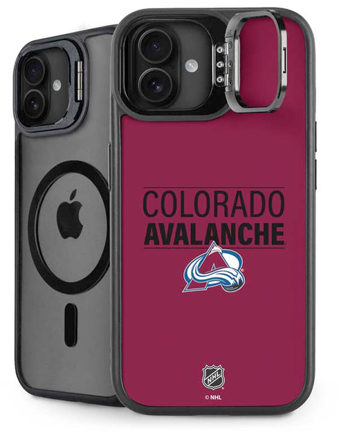 NHL Colorado Avalanche Lineup iPhone 16 Plus Kickstand Case