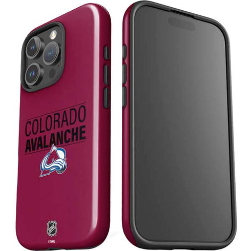 NHL Colorado Avalanche Lineup iPhone 16 Pro Max Impact Case