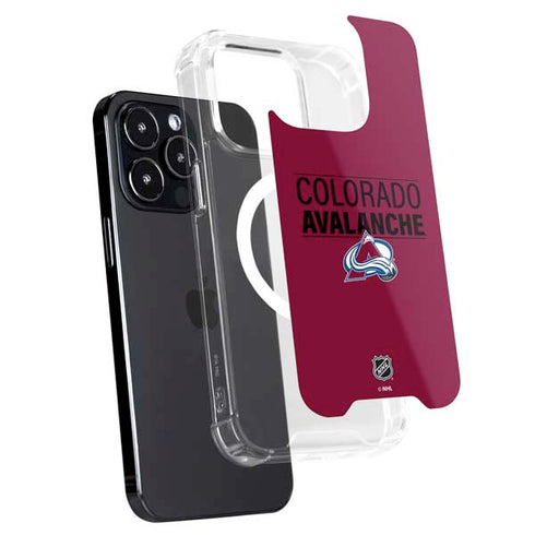 NHL Colorado Avalanche Lineup iPhone 16 Pro Max MagSafe Case