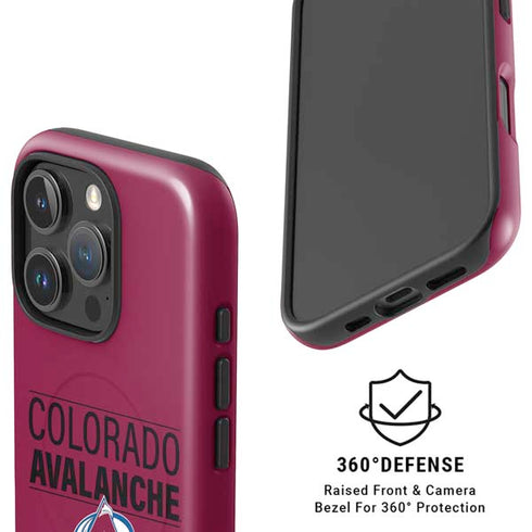 NHL Colorado Avalanche Lineup iPhone 16 Pro Max Magsafe Impact Case