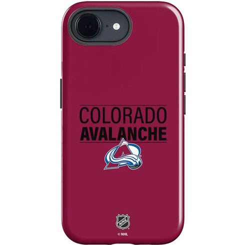 NHL Colorado Avalanche Lineup iPhone 16e Impact Case