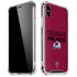 NHL Colorado Avalanche Lineup iPhone X/XS Clear Case