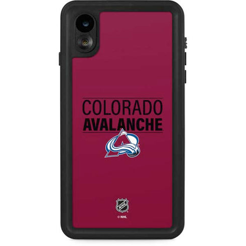 NHL Colorado Avalanche Lineup iPhone Cases