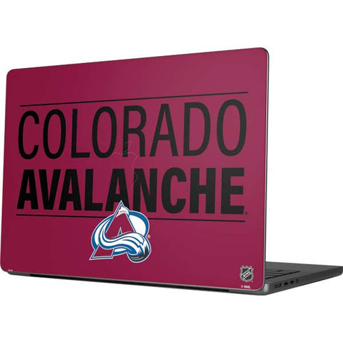 NHL Colorado Avalanche Lineup Apple MacBook Pro 14-inch Skin