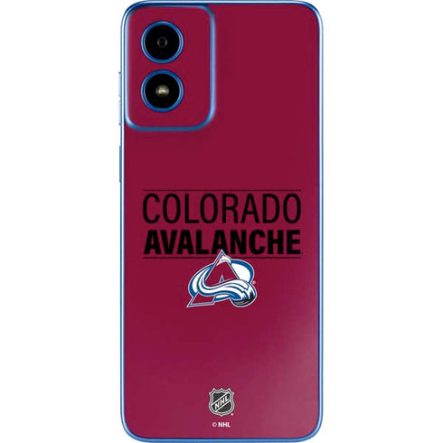 NHL Colorado Avalanche Lineup Moto G Play 4G (2024) Skin