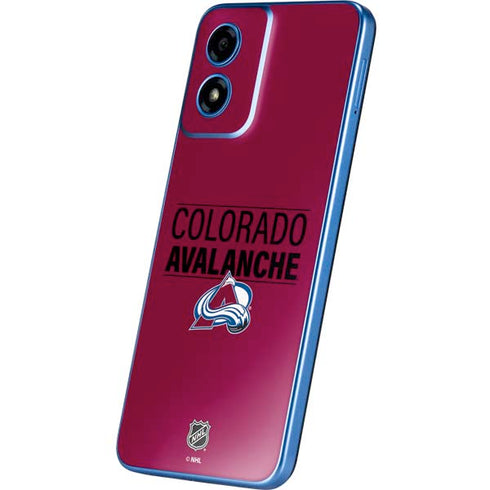 NHL Colorado Avalanche Lineup Moto G Play 4G (2024) Skin