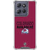 NHL Colorado Avalanche Lineup Moto G Play 5G (2025) Clear Case