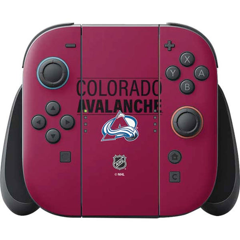 NHL Colorado Avalanche Lineup Nintendo Skins