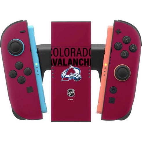 NHL Colorado Avalanche Lineup Nintendo Switch 2 (2025) Joy-Con Controller Skin