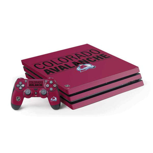 NHL Colorado Avalanche Lineup PlayStation PS4 Skins