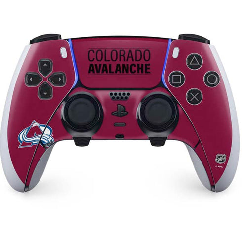 NHL Colorado Avalanche Lineup PS5 DualSense Edge Pro Controller Skin