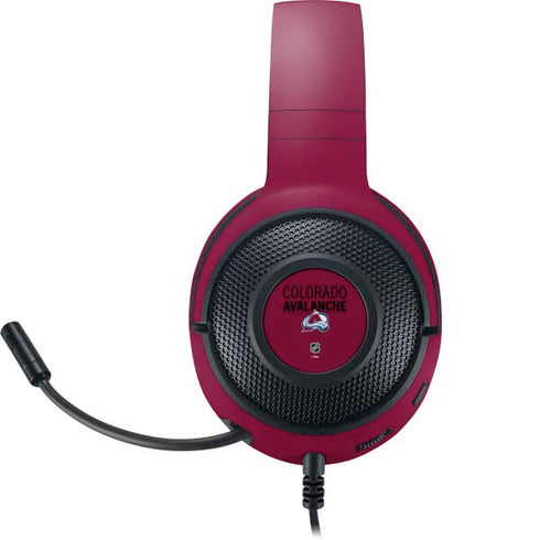 NHL Colorado Avalanche Lineup Razer Kraken X Skin
