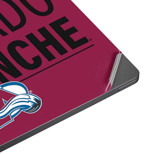 NHL Colorado Avalanche Lineup Surface Laptop 7 13.8in Skin