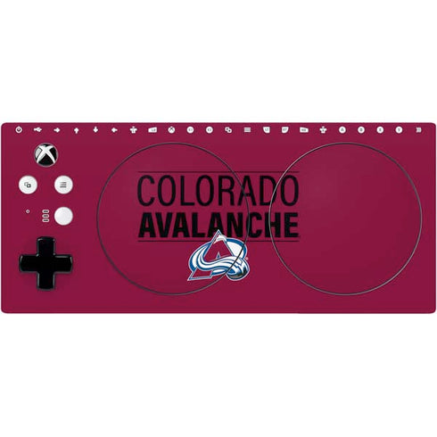 NHL Colorado Avalanche Lineup Xbox Adaptive Controller Skin