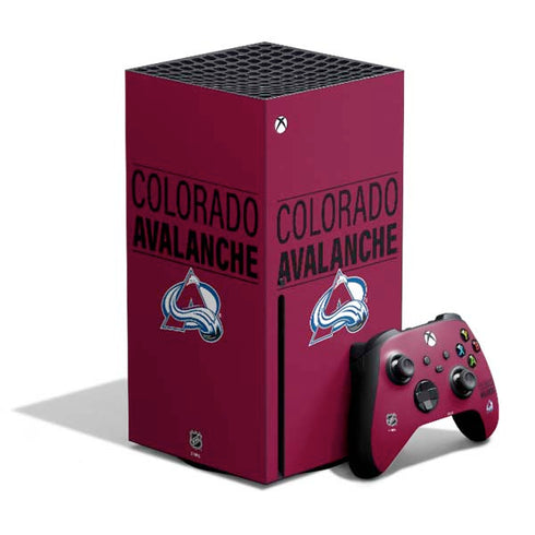 NHL Colorado Avalanche Lineup Xbox Series X Skins