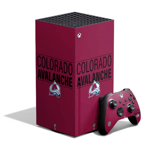 NHL Colorado Avalanche Lineup XBox Series X Digital Edition Bundle Skin