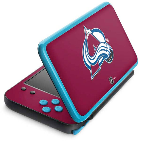 NHL Colorado Avalanche Solid Background Nintendo Skins