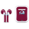 NHL Colorado Avalanche Solid Background Apple AirPods Skin