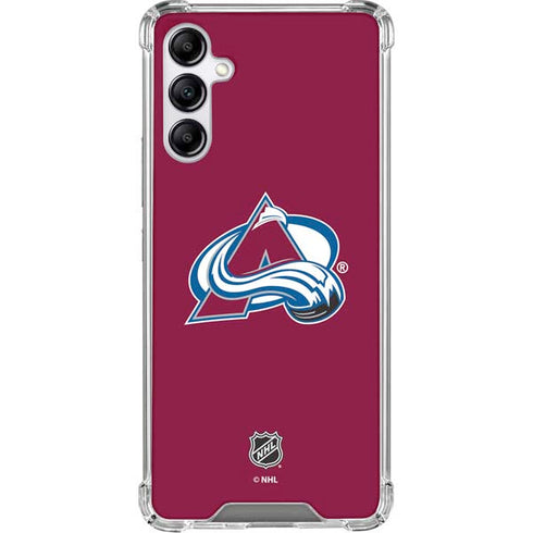 NHL Colorado Avalanche Solid Background Gabb Phone 4 Clear Case