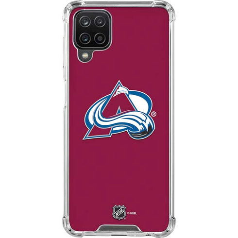 NHL Colorado Avalanche Solid Background Galaxy Cases