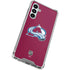 NHL Colorado Avalanche Solid Background Galaxy A16 5G Clear Case