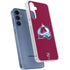 NHL Colorado Avalanche Solid Background Galaxy A35 5G Clear Case