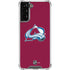 NHL Colorado Avalanche Solid Background Galaxy S22 Plus Clear Case