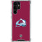NHL Colorado Avalanche Solid Background Galaxy S23 Ultra Clear Case