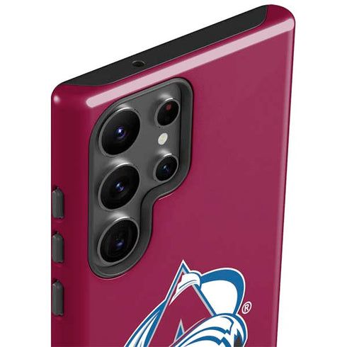 NHL Colorado Avalanche Solid Background Galaxy S23 Ultra Pro Case