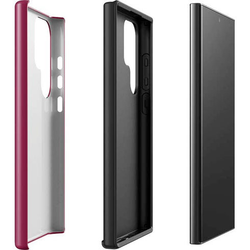 NHL Colorado Avalanche Solid Background Galaxy S23 Ultra Pro Case