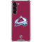 NHL Colorado Avalanche Solid Background Galaxy S24 FE Clear Case