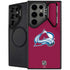 NHL Colorado Avalanche Solid Background Galaxy Cases