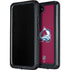 NHL Colorado Avalanche Solid Background Galaxy S24 Waterproof Case