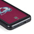 NHL Colorado Avalanche Solid Background Galaxy S24 Waterproof Case