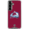 NHL Colorado Avalanche Solid Background Galaxy S26 Clear Case