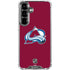 NHL Colorado Avalanche Solid Background Galaxy S26 Clear Case