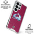 NHL Colorado Avalanche Solid Background Galaxy S26 Ultra Clear Case