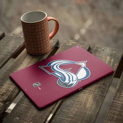NHL Colorado Avalanche Solid Background iPad Skins