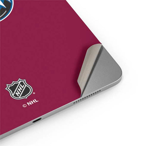 NHL Colorado Avalanche Solid Background Apple iPad Air Skin