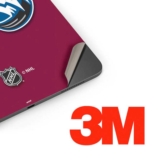 NHL Colorado Avalanche Solid Background Apple iPad Pro Skin