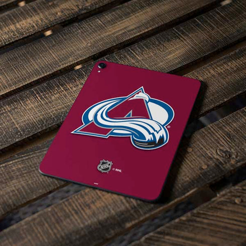NHL Colorado Avalanche Solid Background Apple iPad Pro Skin