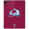 NHL Colorado Avalanche Solid Background iPad Pro 11in (2024) Clear Case