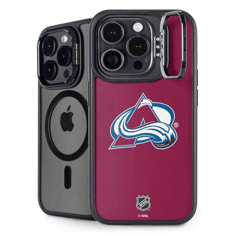 NHL Colorado Avalanche Solid Background iPhone Cases