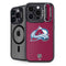 NHL Colorado Avalanche Solid Background iPhone 14 Pro Max Kickstand Case