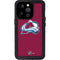 NHL Colorado Avalanche Solid Background iPhone 15 Pro Waterproof Case