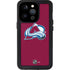 NHL Colorado Avalanche Solid Background iPhone 15 Pro Waterproof Case