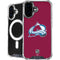 NHL Colorado Avalanche Solid Background iPhone 16 MagSafe Case