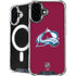 NHL Colorado Avalanche Solid Background iPhone 16 MagSafe Case