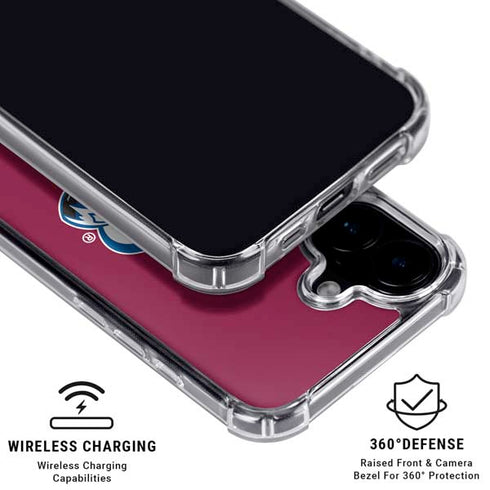 NHL Colorado Avalanche Solid Background iPhone 16 MagSafe Case