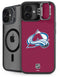 NHL Colorado Avalanche Solid Background iPhone 16 Plus Kickstand Case